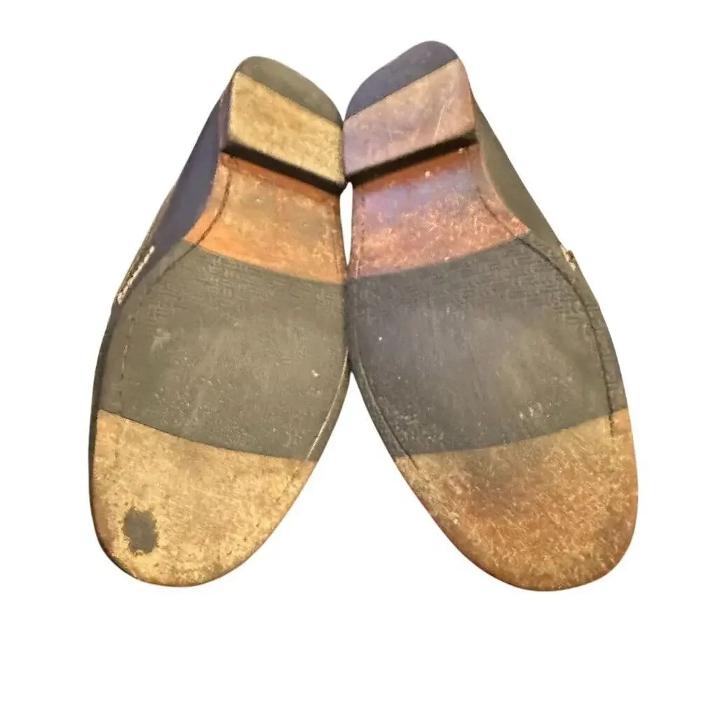 Cole Haan Men's Two-Tone ‎ brown Leather Penny Loafers Size 11.5 Multicolor